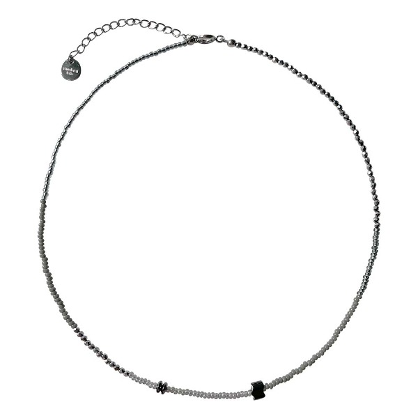 gray necklace G1